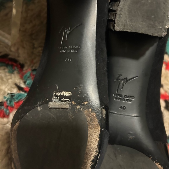 ZANOTTI WESTERN BOOTS RHINESTONE HEEL - Picture 8 of 9